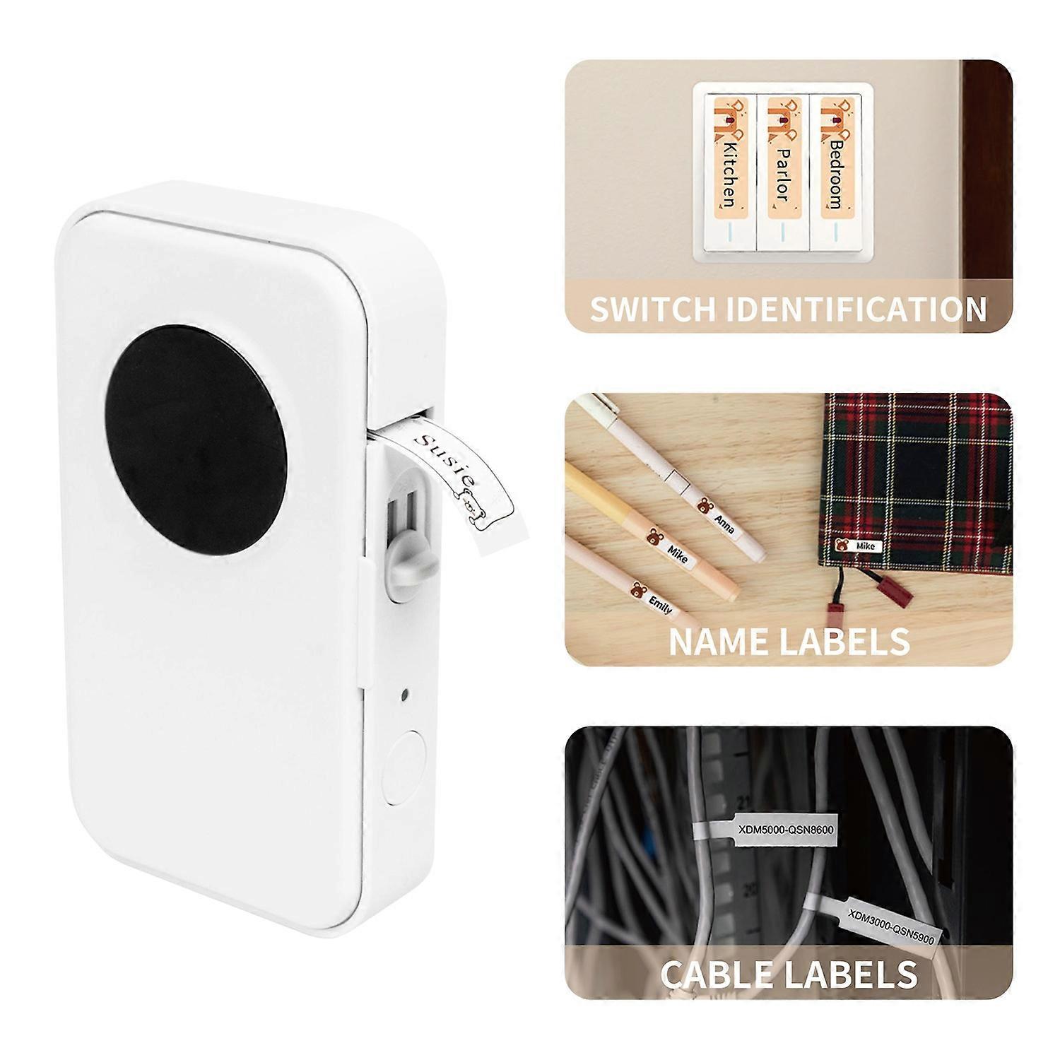 AIMO D35 Label Maker Mini Thermal Label Printer Pocket Machine All in One BT Connect Adhesive Tag DI