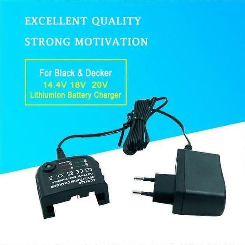 Lithium Ion Battery Charger for BlackDecker LCS1620 Lithium Ion 20V Battery for 144V 18V 20 Volt Batteries LBXR20 LBXR20