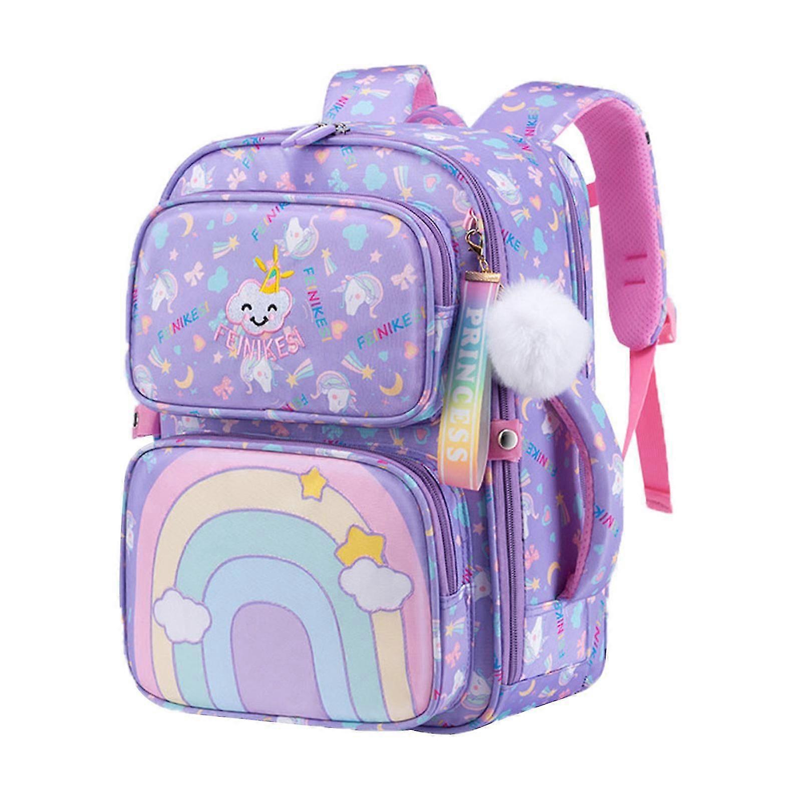 Cute Backpack Stylish Portable Versatile Bookbag School Student Supply