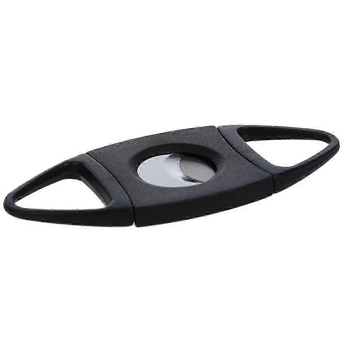 Tasche Edelstahl Zigarrenschneider Doppelklingen Messer Schere Tabak Geschenk js
