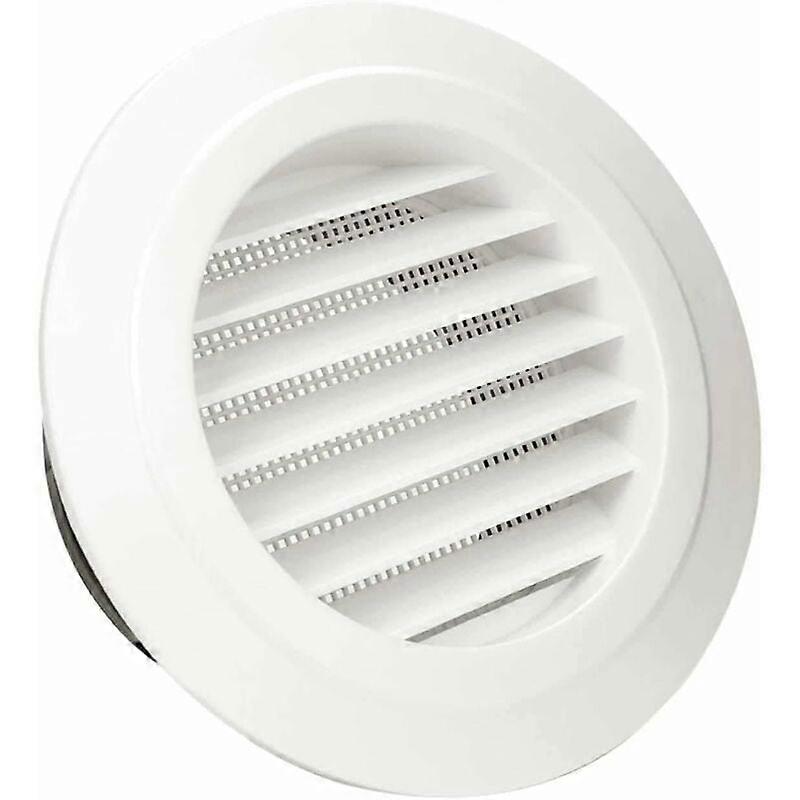 ABS Material Air Vent, Weather Seal For Optimal Home Office Use, Wall Or Ceiling Mounted Exhaust Ventilation With Built-in Protective Net, Detachable