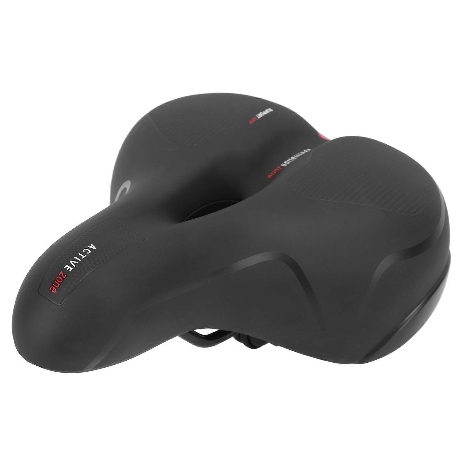 Universal Bike Seat with Memory Foam, Shock Absorption & Reflective Features