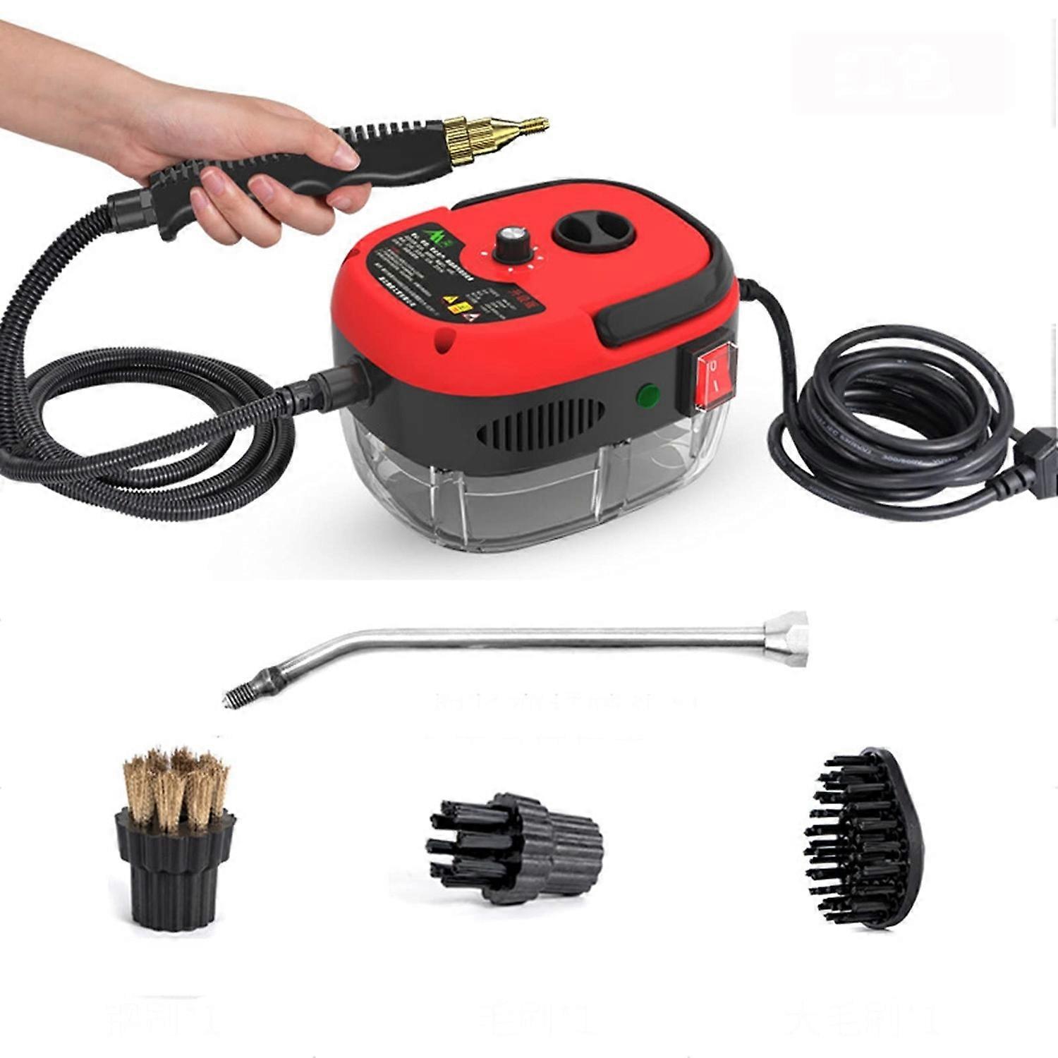 2500W Steam Cleaning Machine Red 220V UK Plug