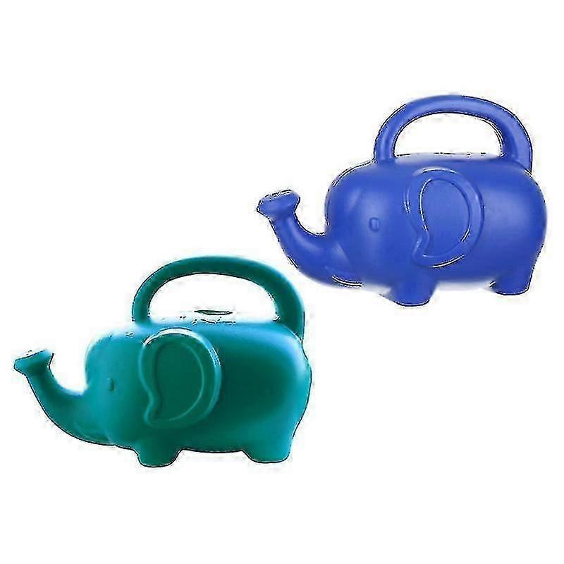20X13.5cm Assorted Color Watering Cans 2pcs Pig Shaped Watering Kettles Plant Sprinkling Cans Garden
