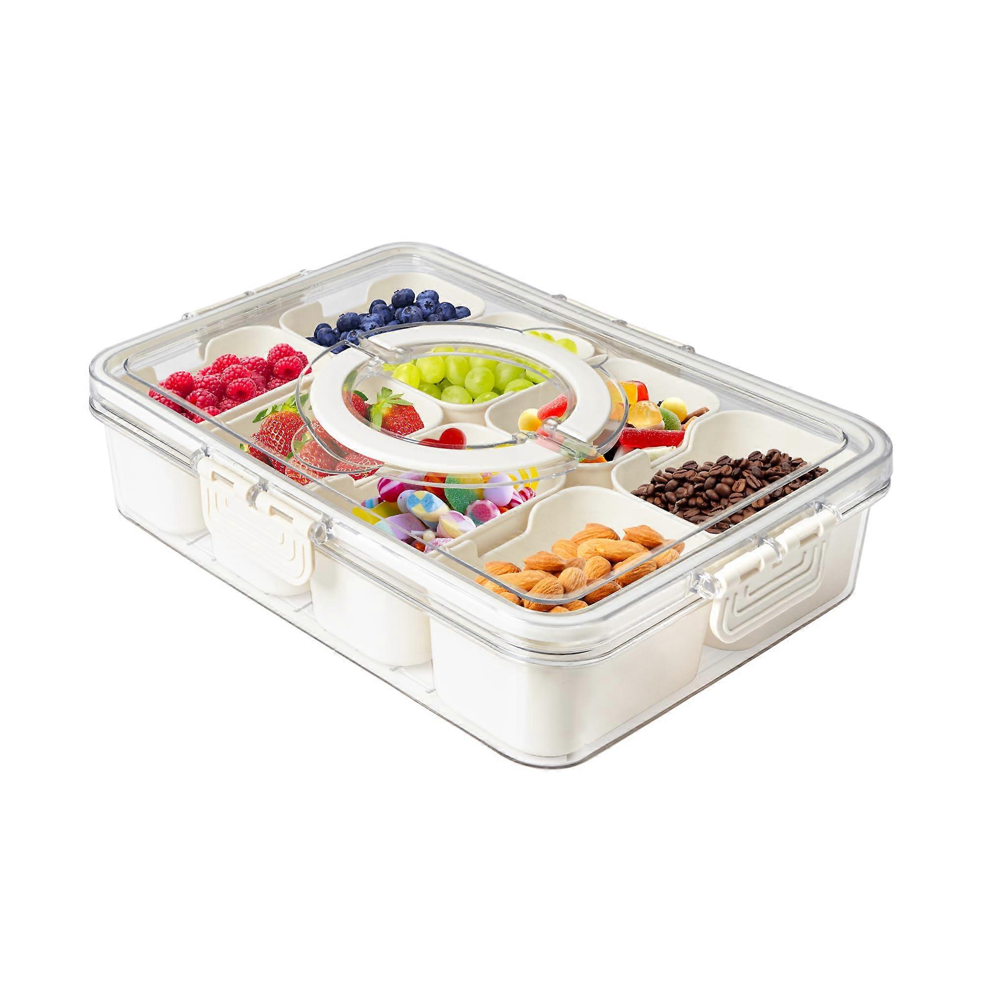 8 Small Boxes Snackle Box Stackable Snack Storage for Travel
