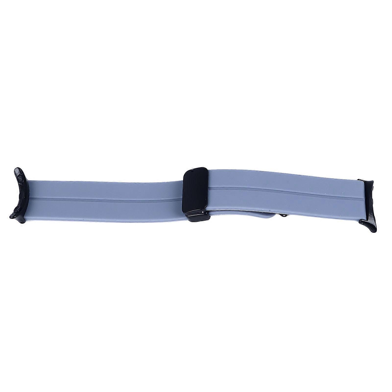 Silicone Magnetic Watch Band Soft Flexible Replacement Magnetic Sport Band for Google Pixel Watch 2 for Google Pixel Lavender