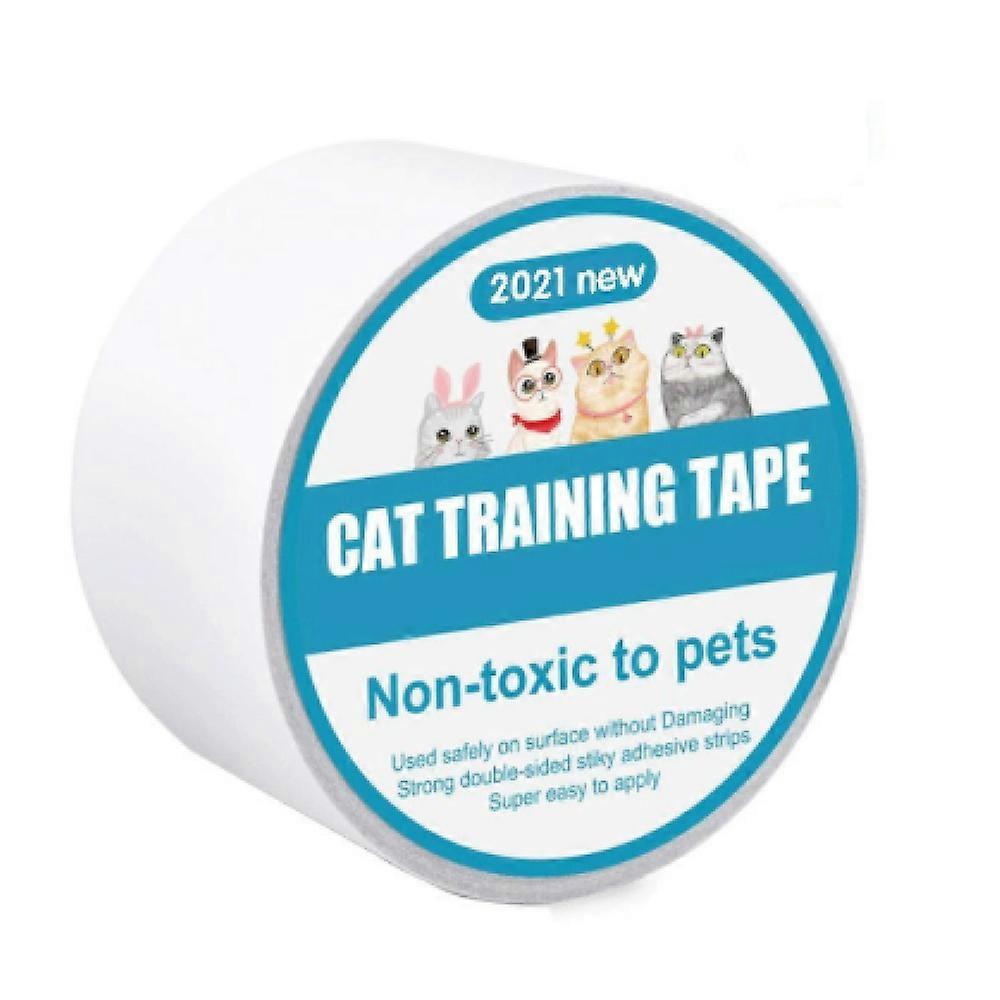 Pet Cat Anti Scratch Training Tape Sofa Protector Guard Sticker1pcs-transparent