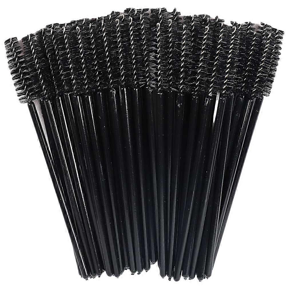 50Pcs Disposable Crystal Eyelash Brushes Mascara Eyelash Extension Professional Beauty Tool Eyelash Pencil Without Waxes or Pigments