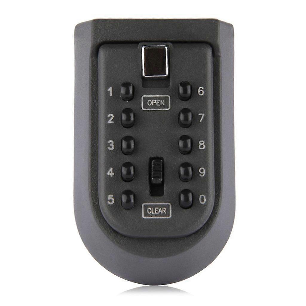 Key Box Wall Mounted 10 Digit Combination Key Safe Lock Storage Case Conatiner