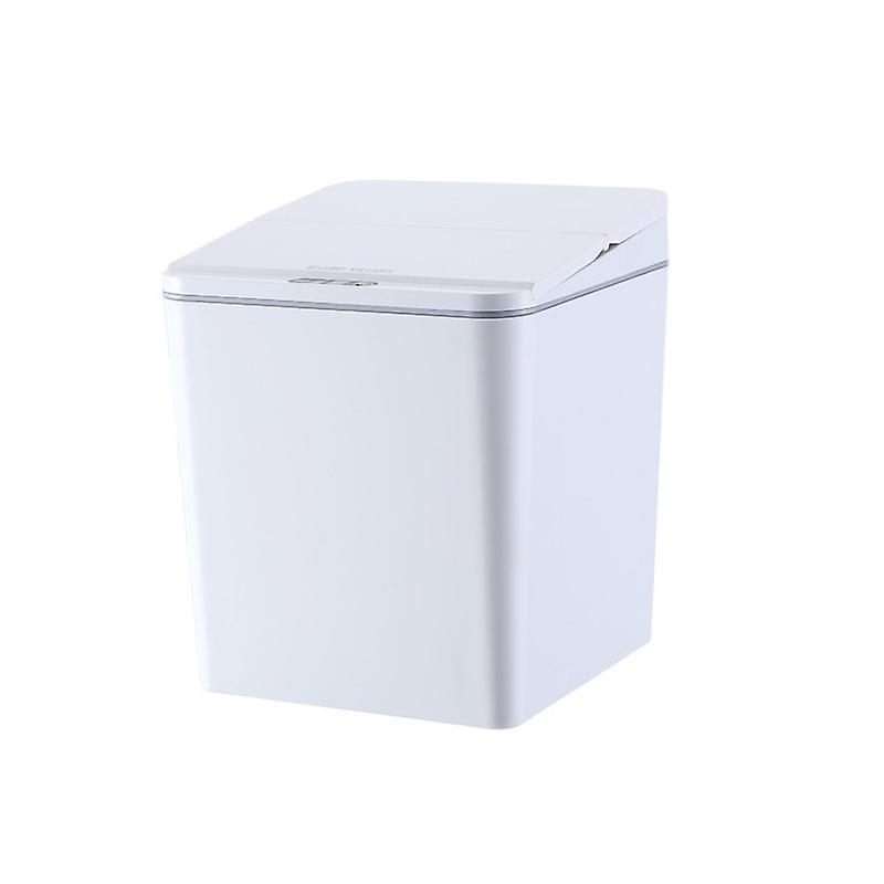 EXPED SMART Desktop Smart Induktions-Elektro-Aufbewahrungsbox Auto-Mülleimer, Farbe: 6L Ladeversion (Weiß)