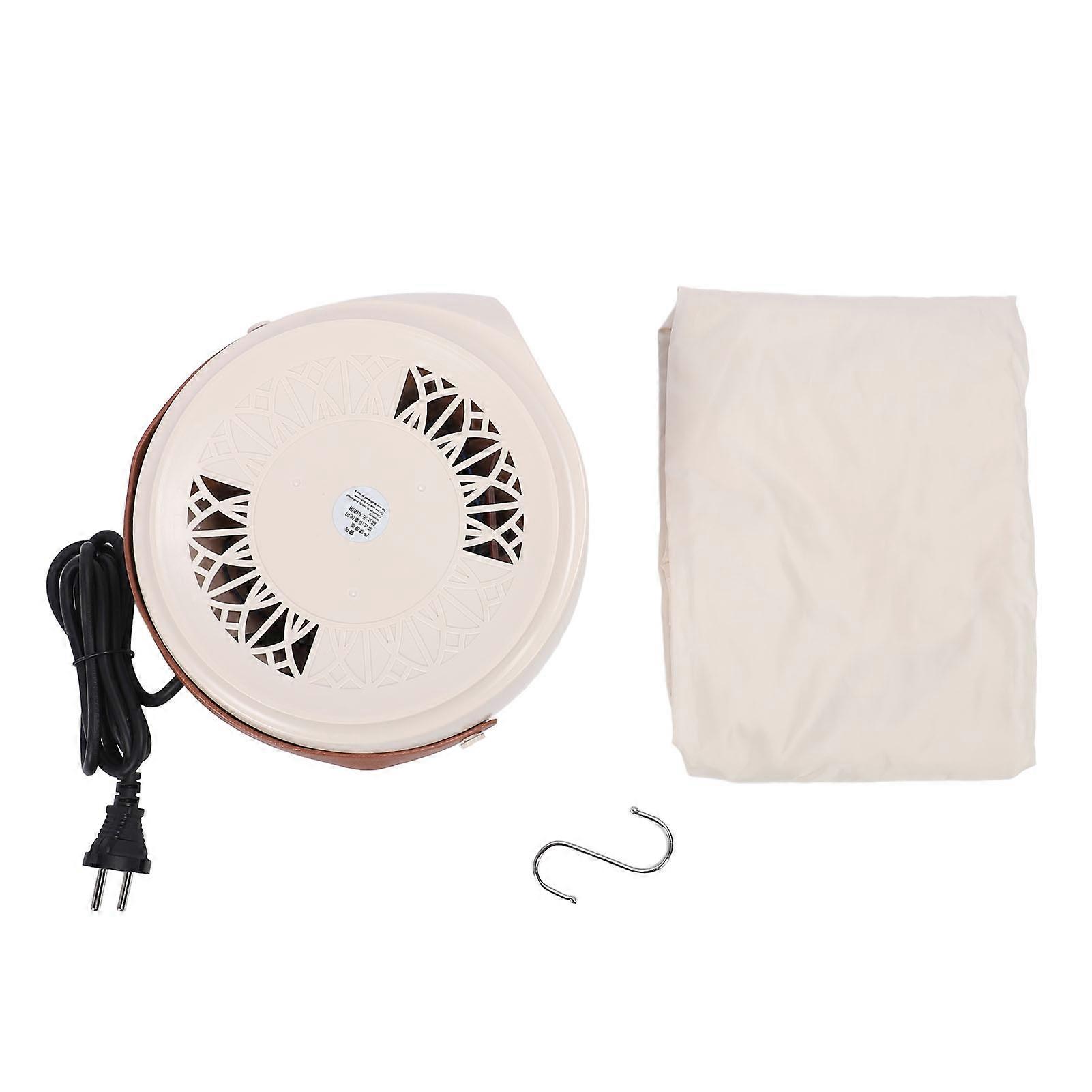 Portable Clothes 500W Digital Display 6 Timer Small Compact Dryer Machine for Travel Home Apartment Purple Light Constant Temperature Drying