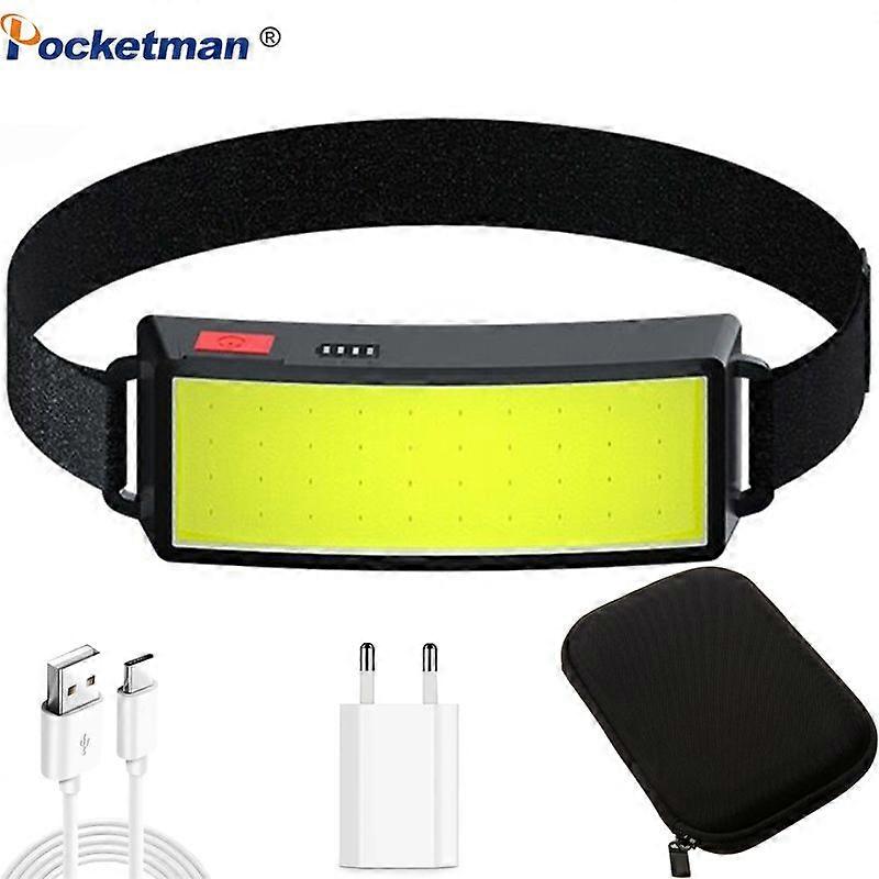 USB portable COB LED aste wide beam headlamp, bath lamp, sauna light, built-in battery