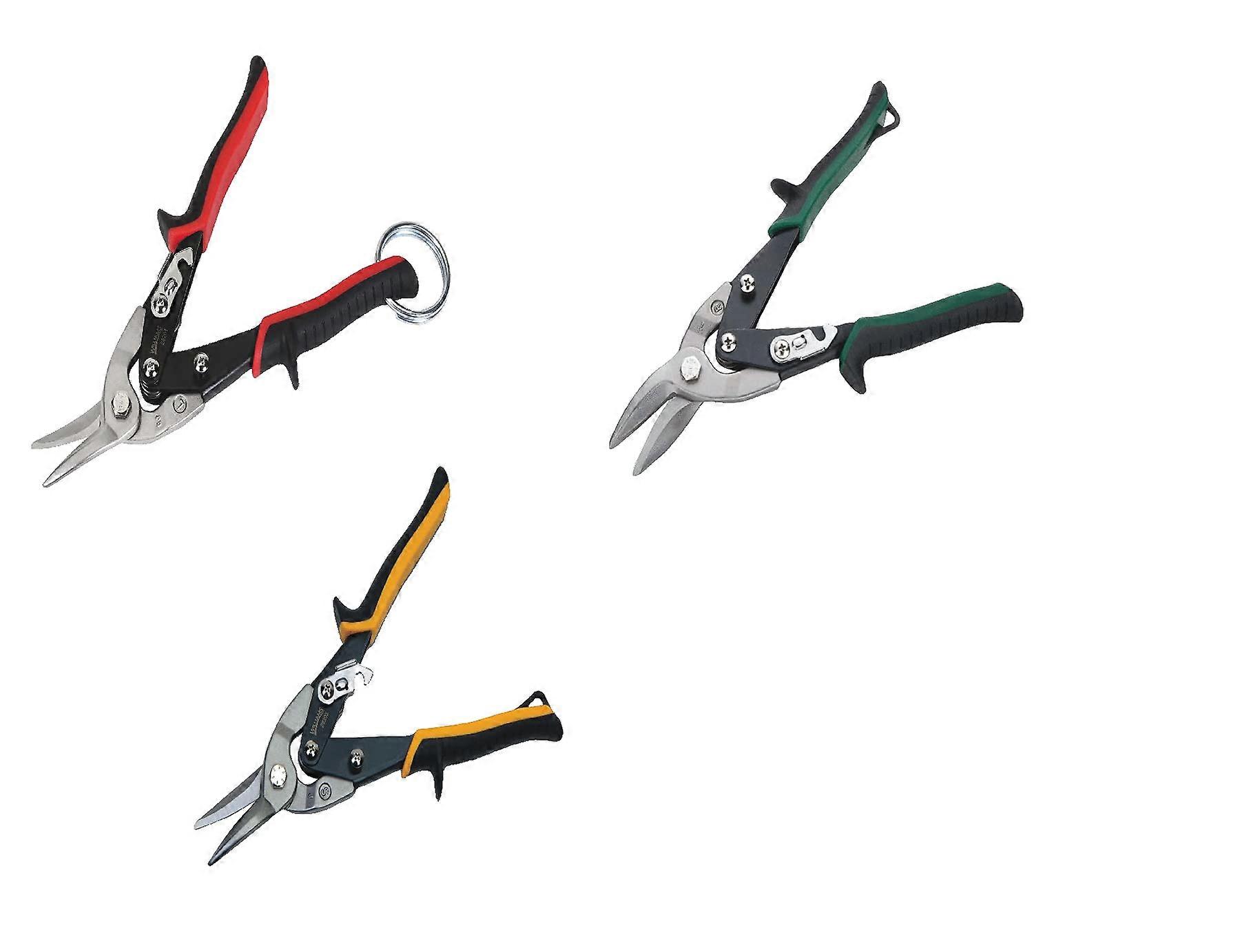 28251 Aviation Snips Set, 3Piece