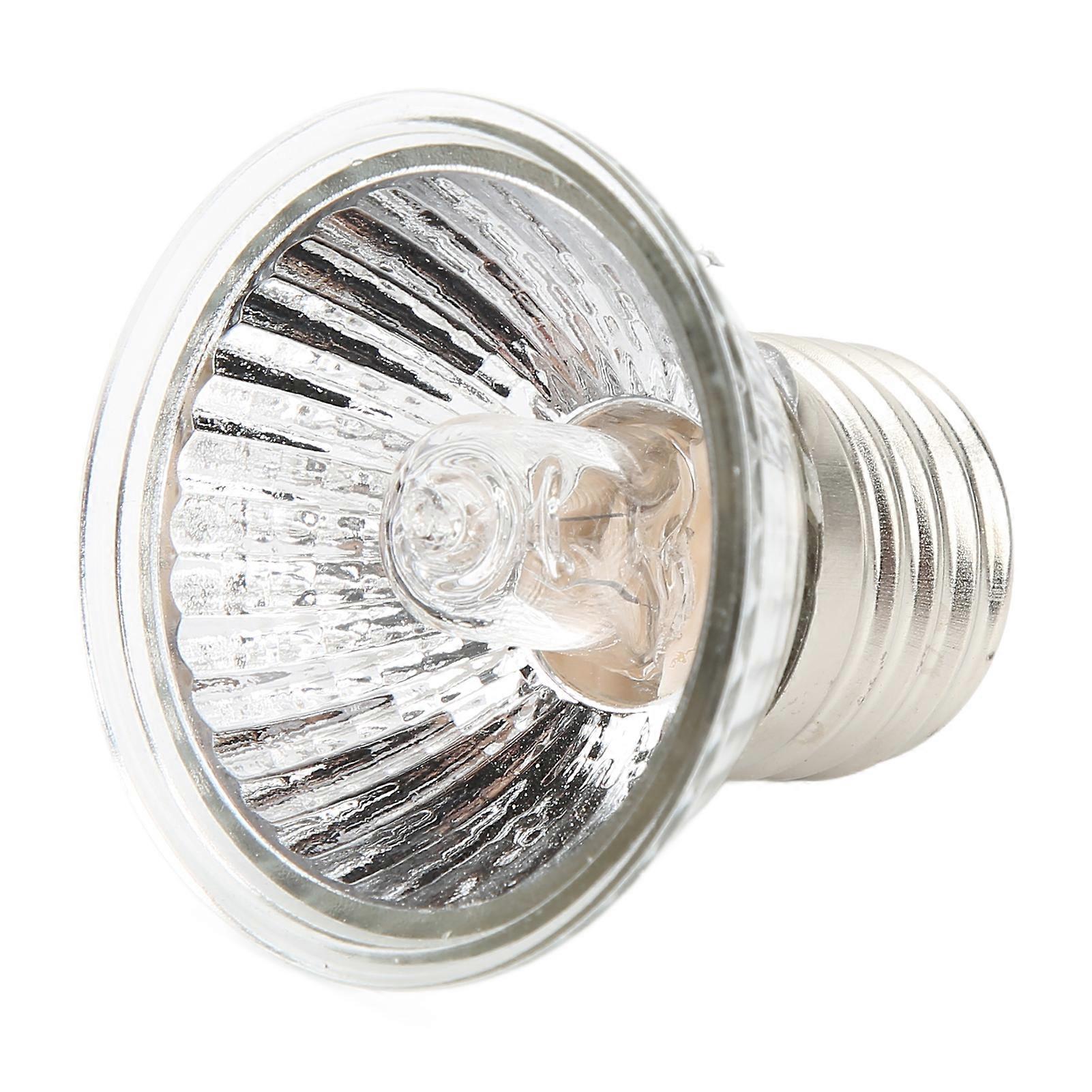 UVB Reptile Heat Lamp Bulbs Full Spectrum Energy Saving Sunbathe Heat Lamp for Amphibians 220‑240V Warm Light 50W