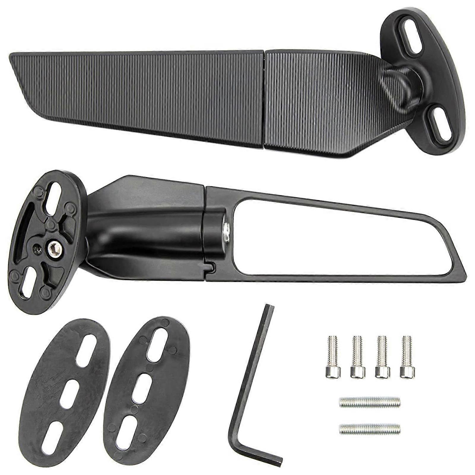 Motorcycle Rearview Mirror Rotating Wing Mirror Wind Wing Side Mirrors