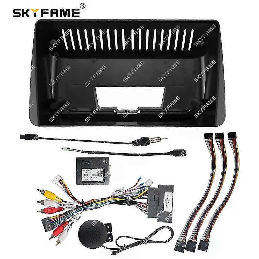 Applies To Car Frame Fascia Adapter Canbus Box Decoder Android Radio Dash Fitting Panel Kit For Fiat Tipo Egea
