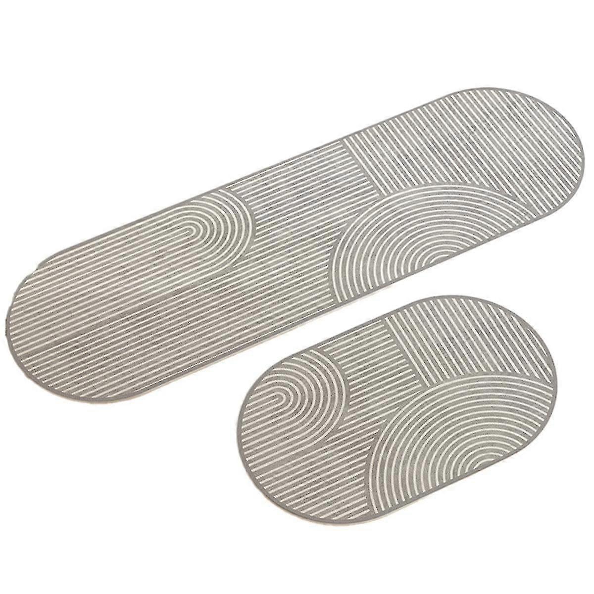 Super Absorbent Non-Slip Kitchen Mat Set