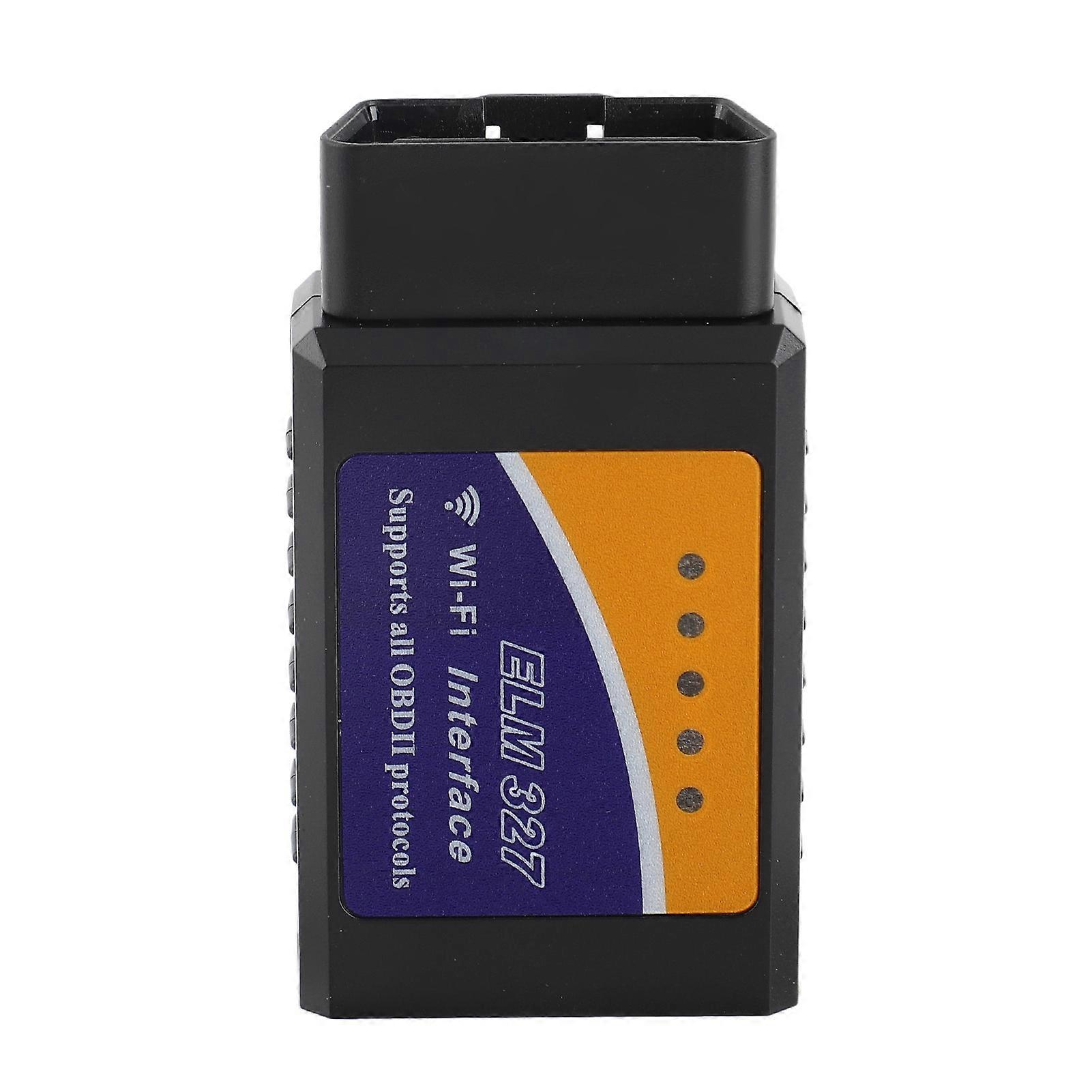 Car WIFI Scan MINI Code Reader Scanner Adapter Check Engine Light Diagnostic Tool Compatible with IOS and for Android