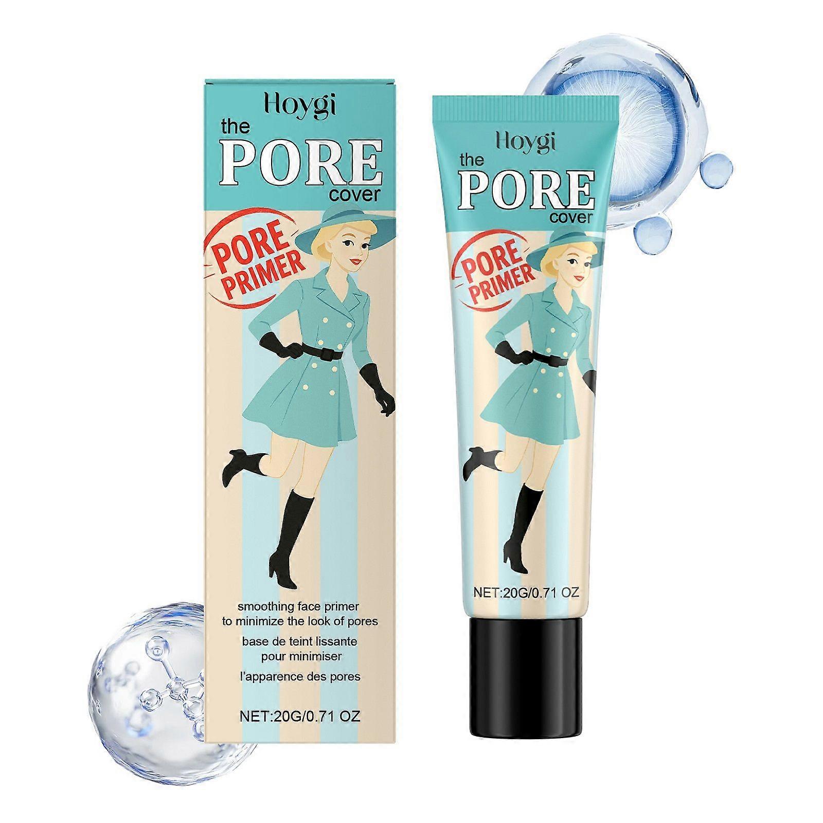 Face Primer Pore Minimizer, Pore Cover Pore Primer to Minimize Pores, Hydrating Primer Invisible Pore Primer Makeup Base for Smooth Flawless Skin