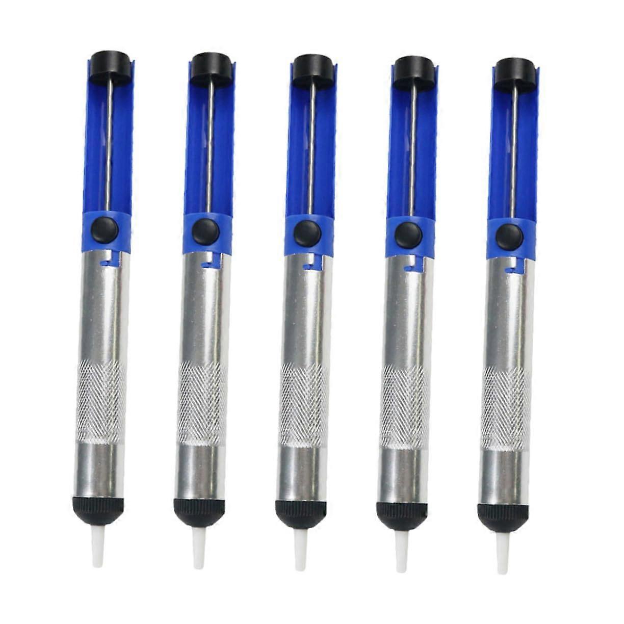 Quality Material Solder Pump 5pcs Tin Extractor Pen Soldering Sucker Hand Tool