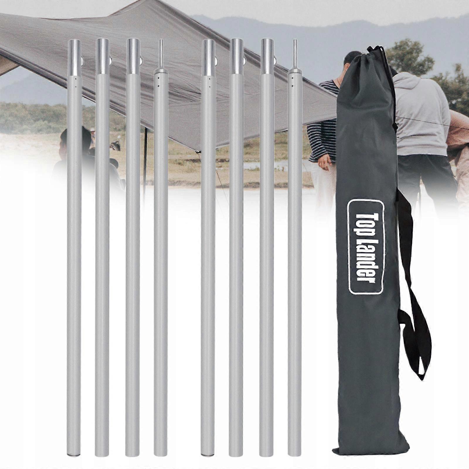 Pali telescopici in tela cerata, aste in alluminio