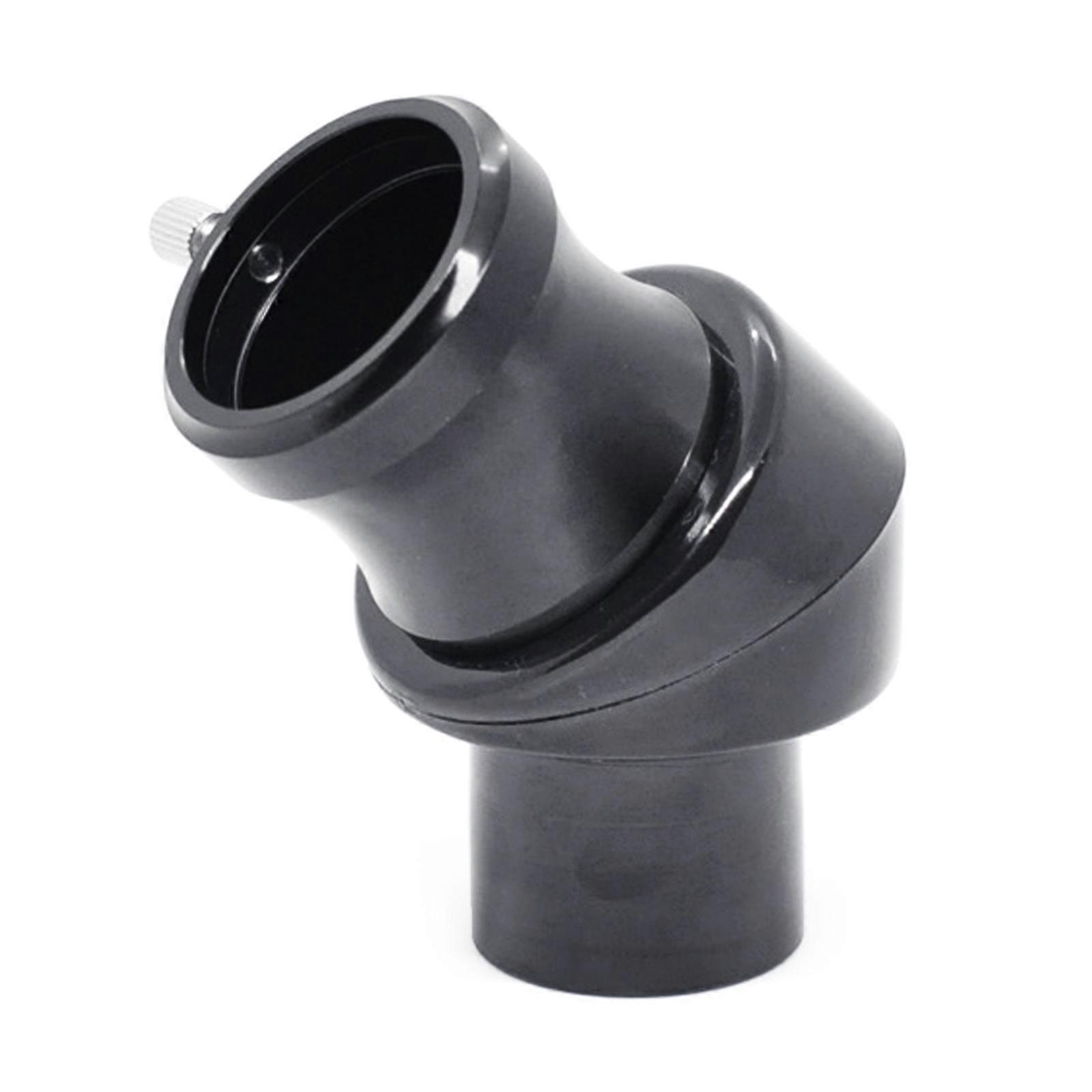 Mirror Diagonal Adapter 1.25inch 45 Degree Erecting-Image Positive-Prism Optic Mirror for Telescope Eyepiece Lens