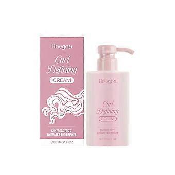 Hoegoa Curly Hair Care Double Eyelid Cream Bangs Curly Hair Styling Natural & Fluffy Glossy Hair Double Eyelid Cream
