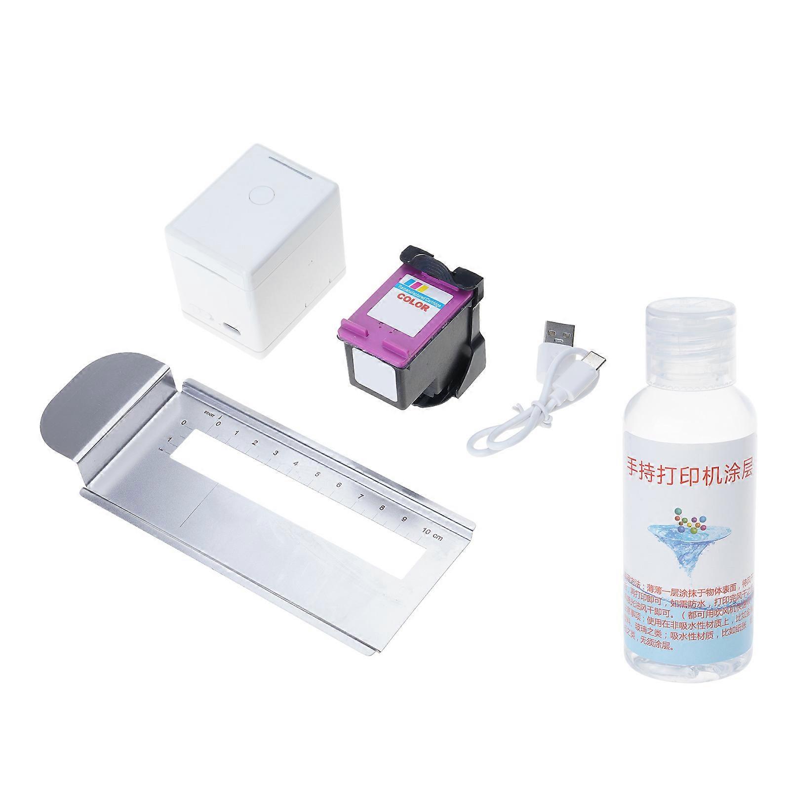Handheld Inkjet Food Printer for Creative DIY Projects on Frosting Cookie and Latte Art Cake Coffee Dessert Decorator Color