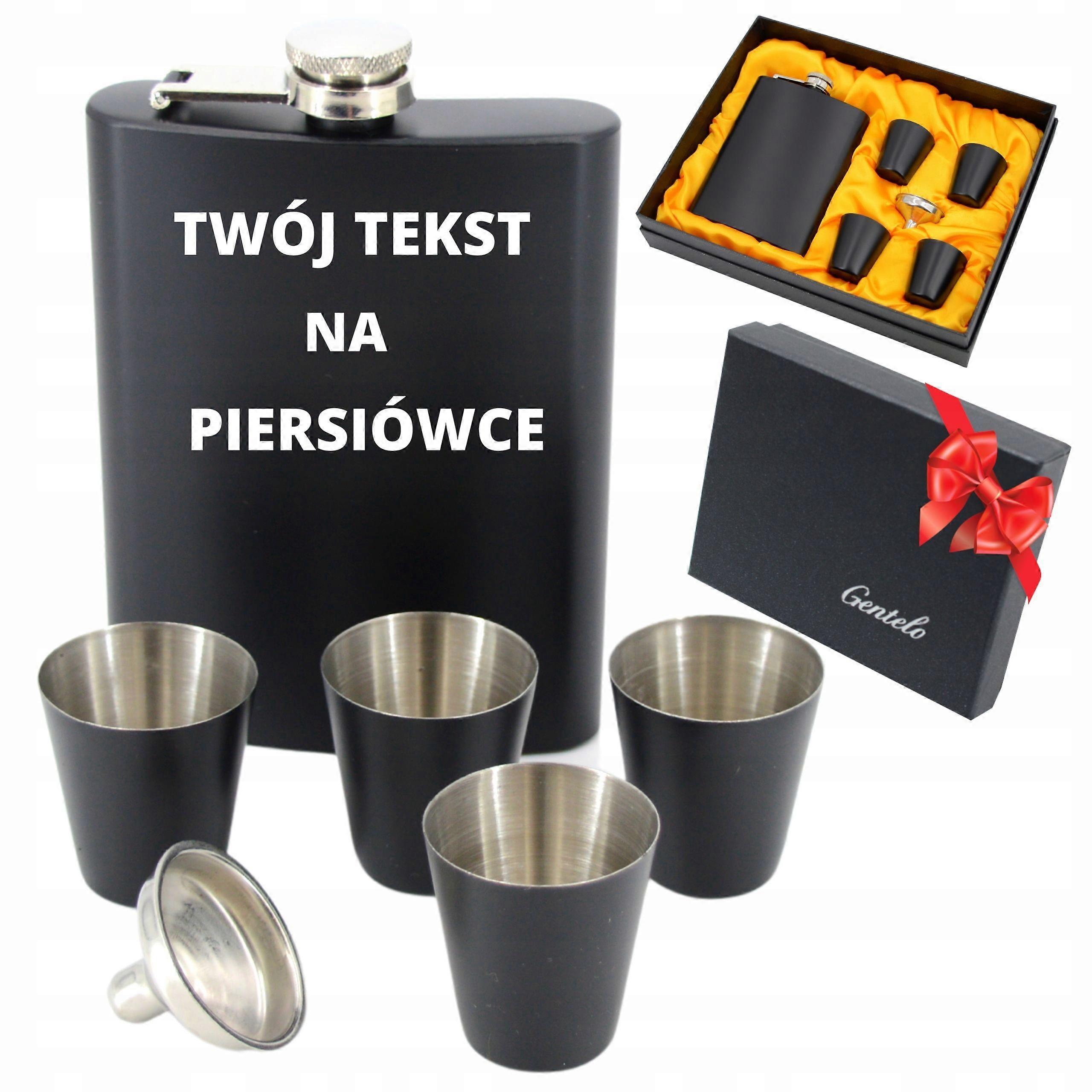 Flask 4 Glasses Engraving
