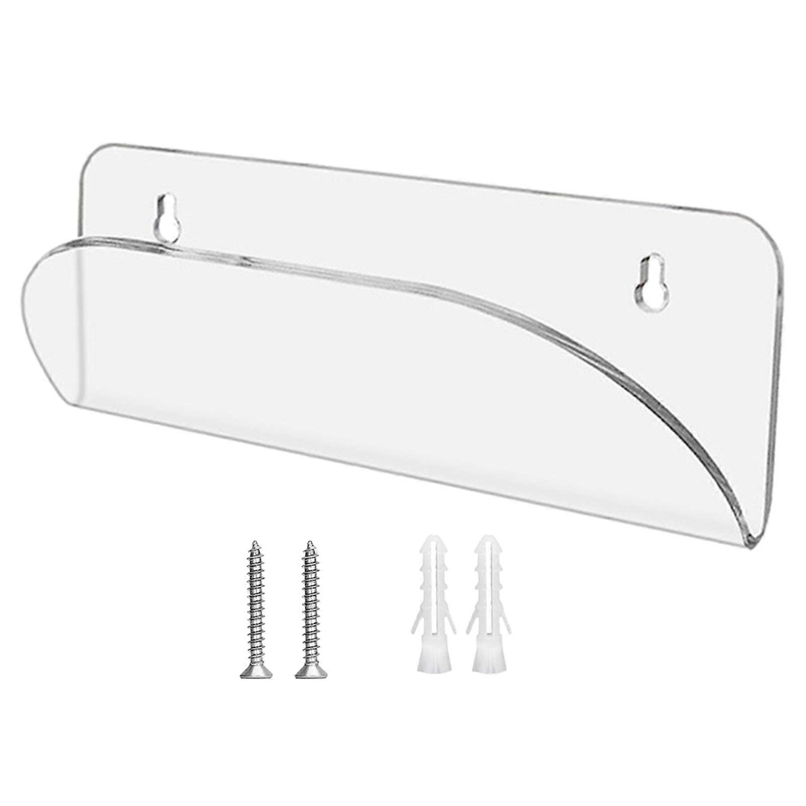 Durable Transparent Wall Mounted Longboard Skateboard Wall Mount Invisible Hanger Shelf Display Rack for Outdoor