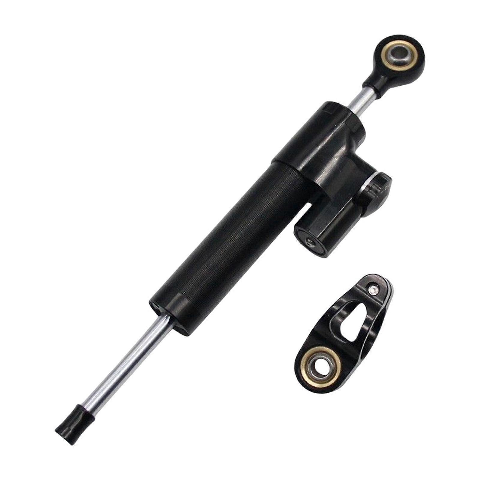 Motorcycle Steering Dampers Adjustable Black