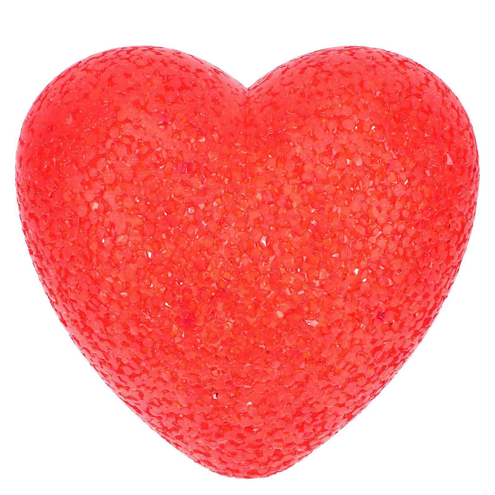 1pc Stylish Heart shaped LED Lamp for Home Desktop Decor