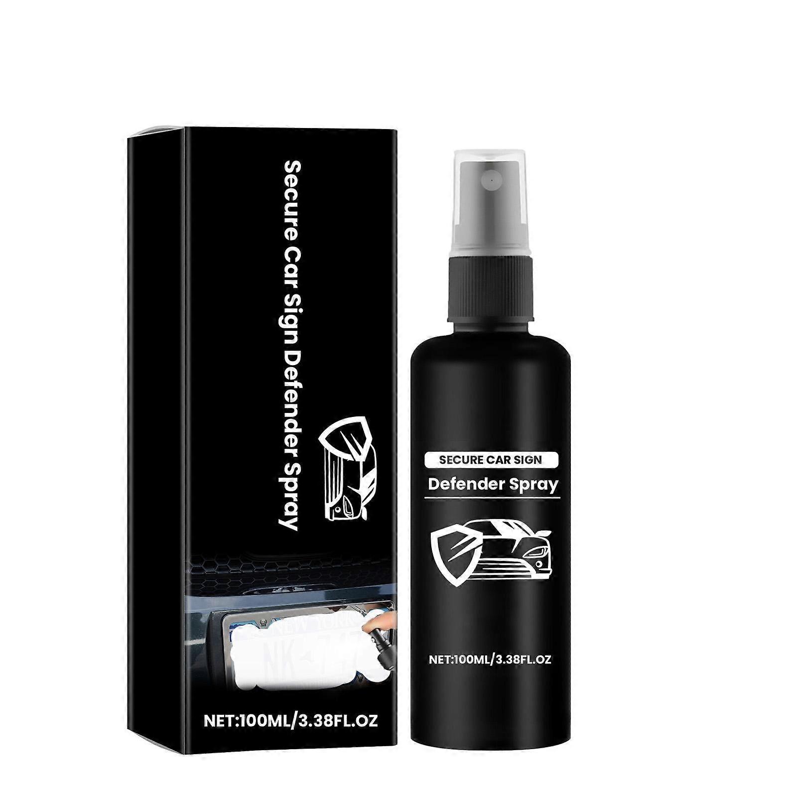 Invisible License Plate Protective Sprayer Clear Coating for Nighttime Privacy Camera Blockage & Durability Long Lasting
