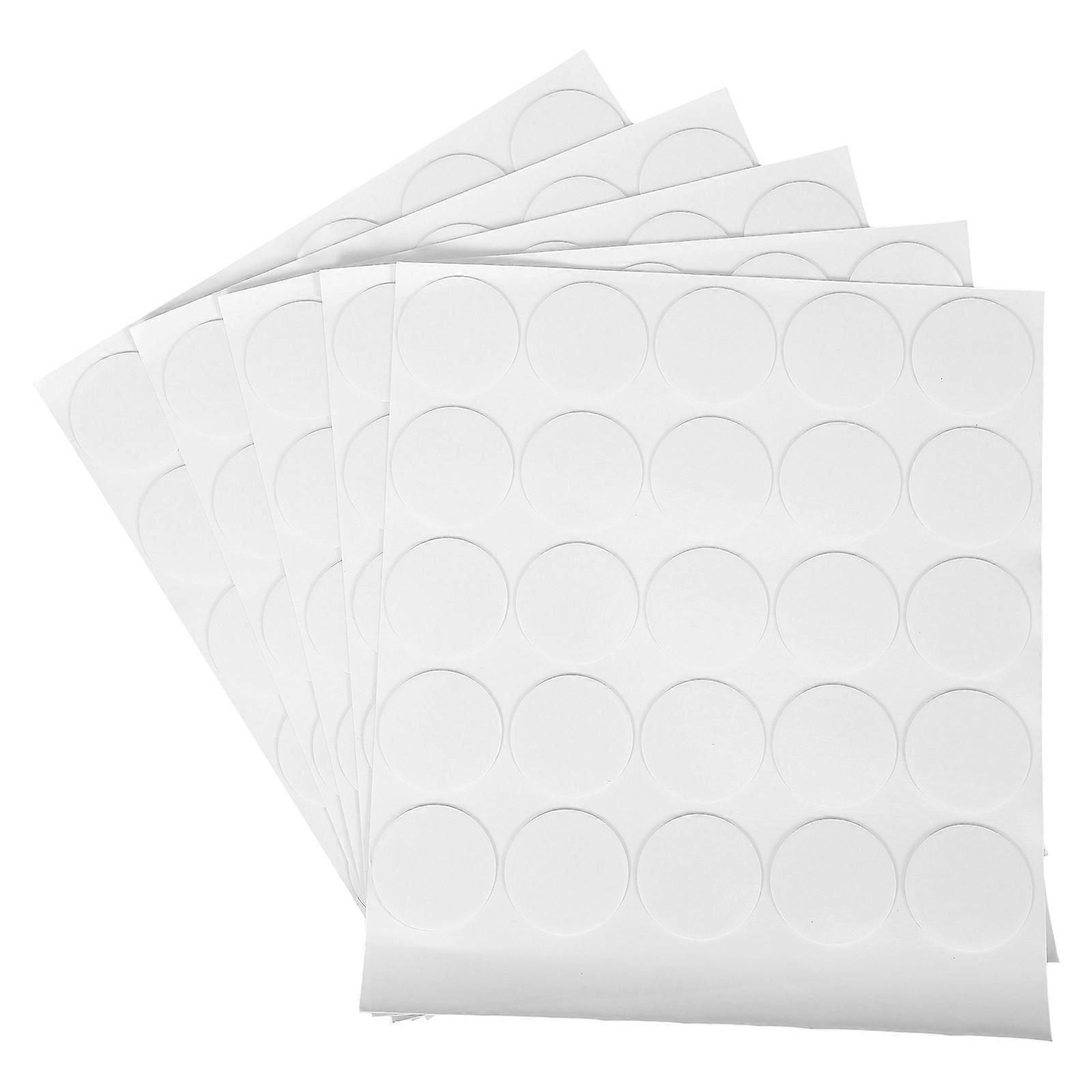 5 Sheets Double Sided Adhesive Dots for Soundproofing Foam & Wall Applications – Easy to Use Round Stickers with Multi Use Functionality