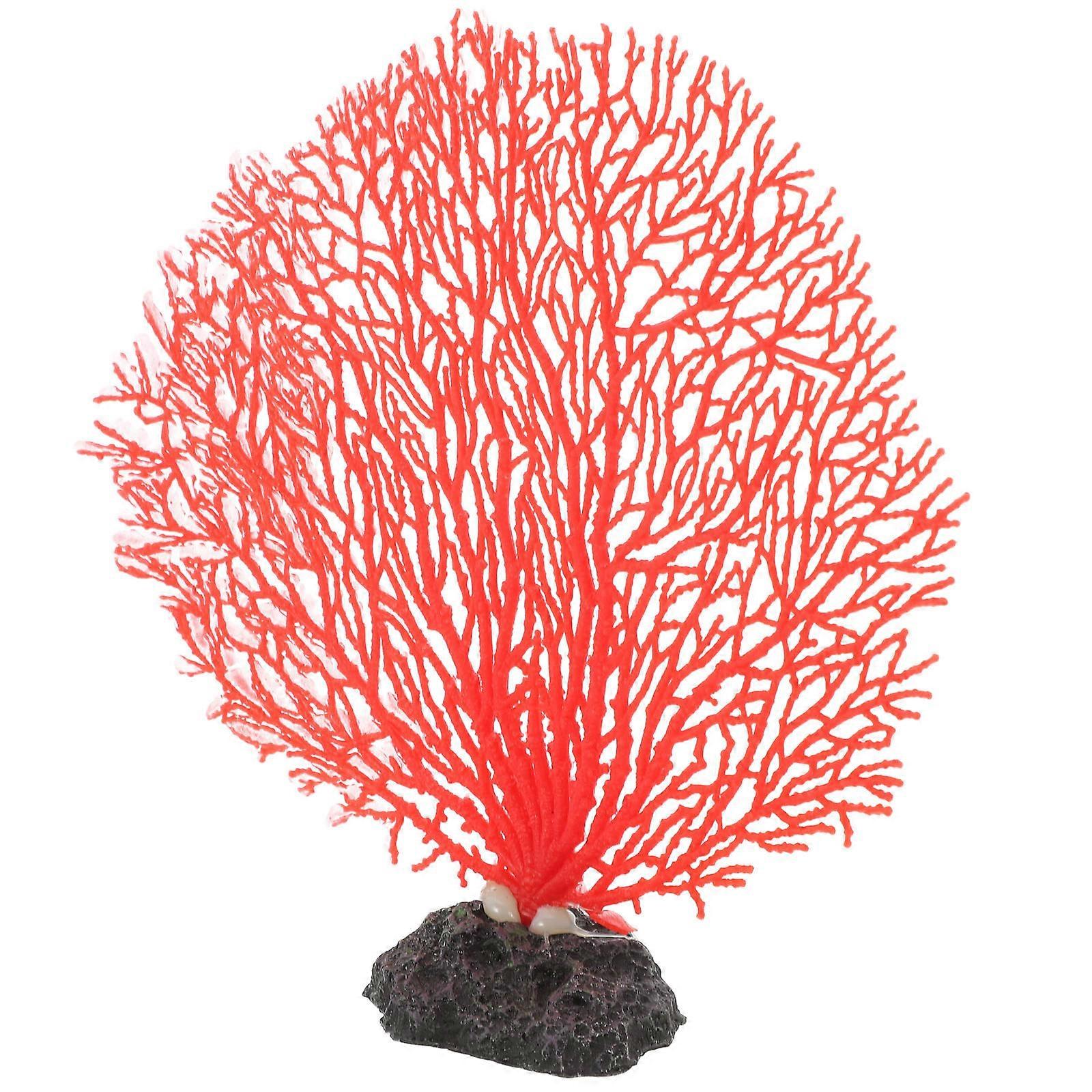 Decorative Artificial Coral, Suitable for All Aquarium Types, Durable Material
