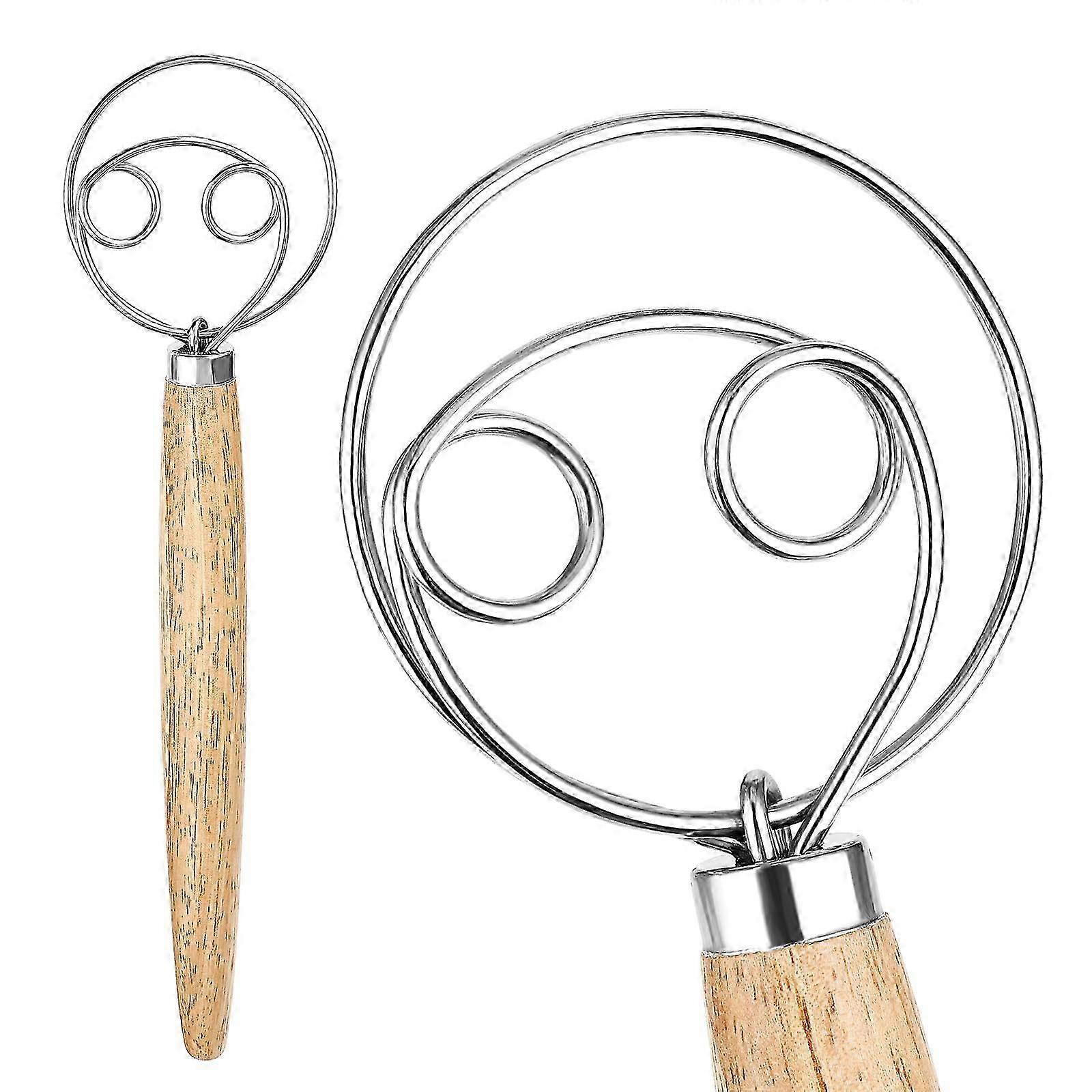 Danish Dough Whisk 13" for Sourdough & Pizza Baking