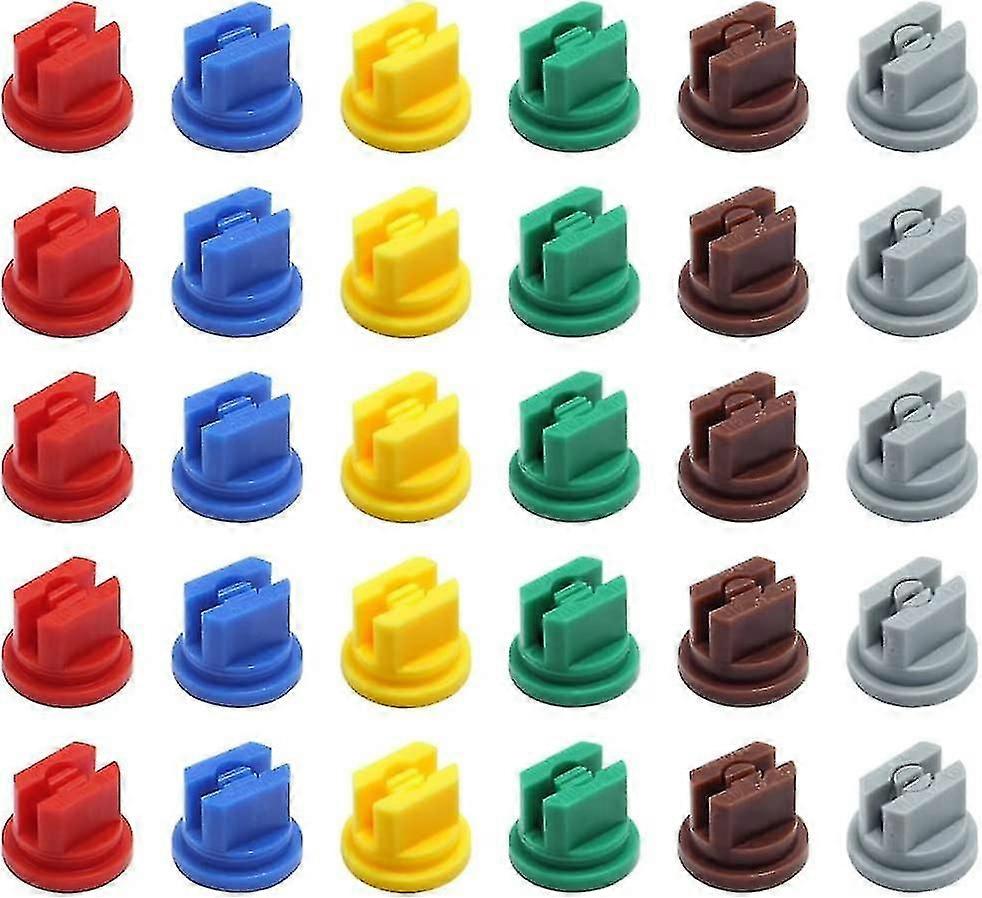 Spray Nozzle Tip Assorted Set, Spraying Spray Nozzles 110 Degree Flat Fan Shape High Pressure Fan-shaped Atomizing Nozzle For Knapsack Spraying, Weed