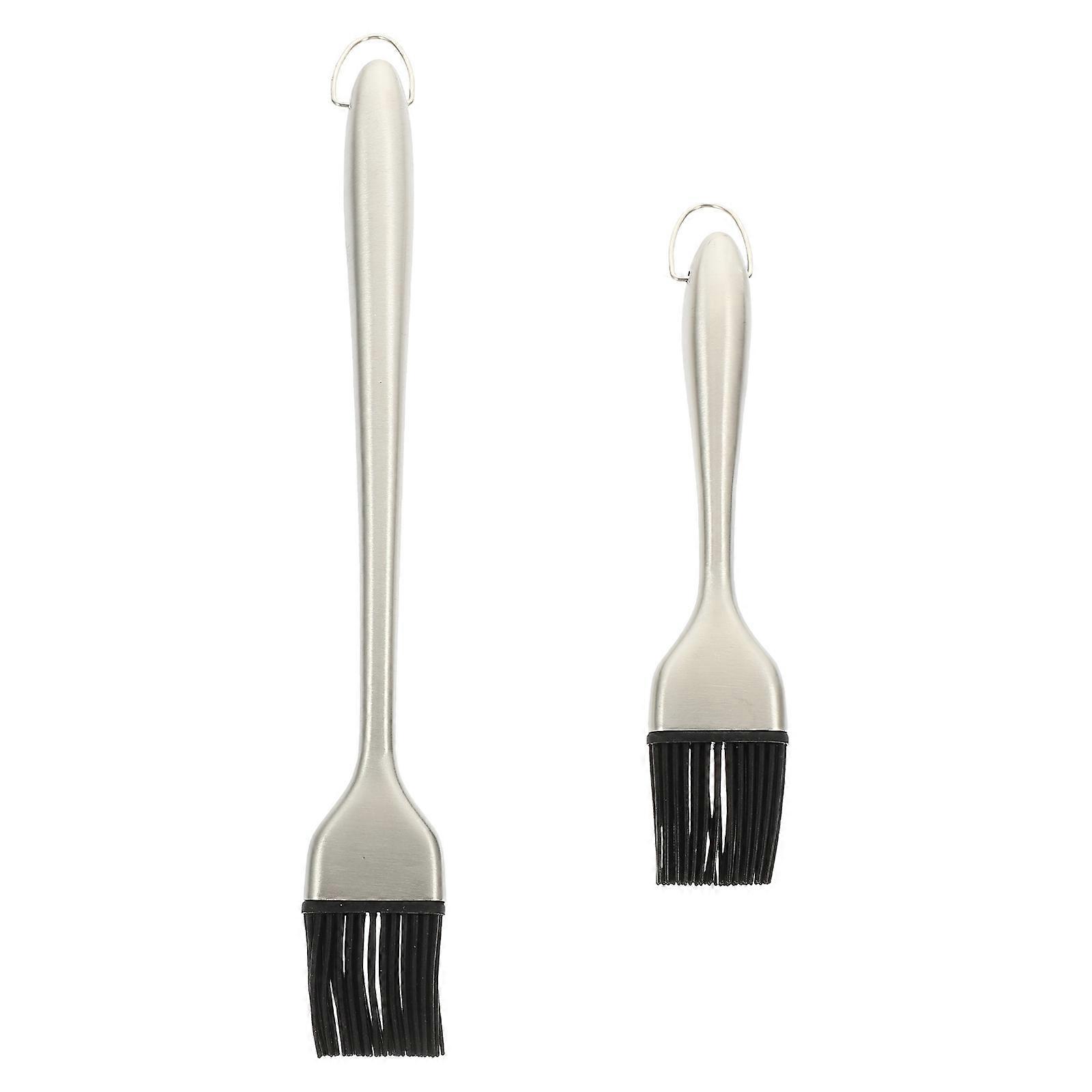 Grill Basting Brush Barbecue Accessories Hollow Handle 2Pcs