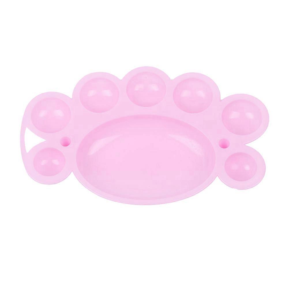 Plastic Paint Tray Easy to Clean Compact Shape for Amateur Painters Art Birthday Party Random Color 1Pack