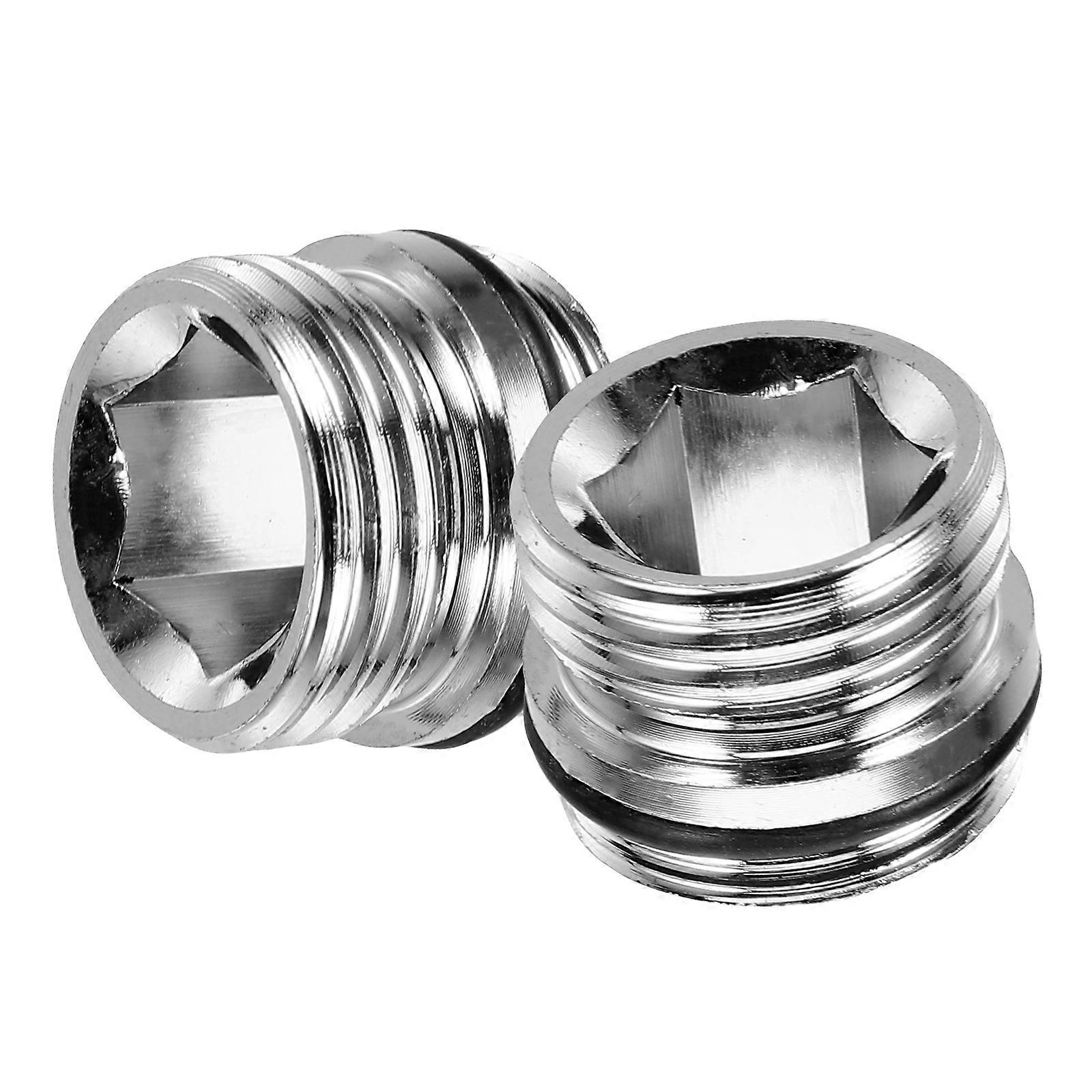 Garden Hose Quick Connector Faucet Adapter Water Flow Control For Diy Enthusiasts 2Pcs