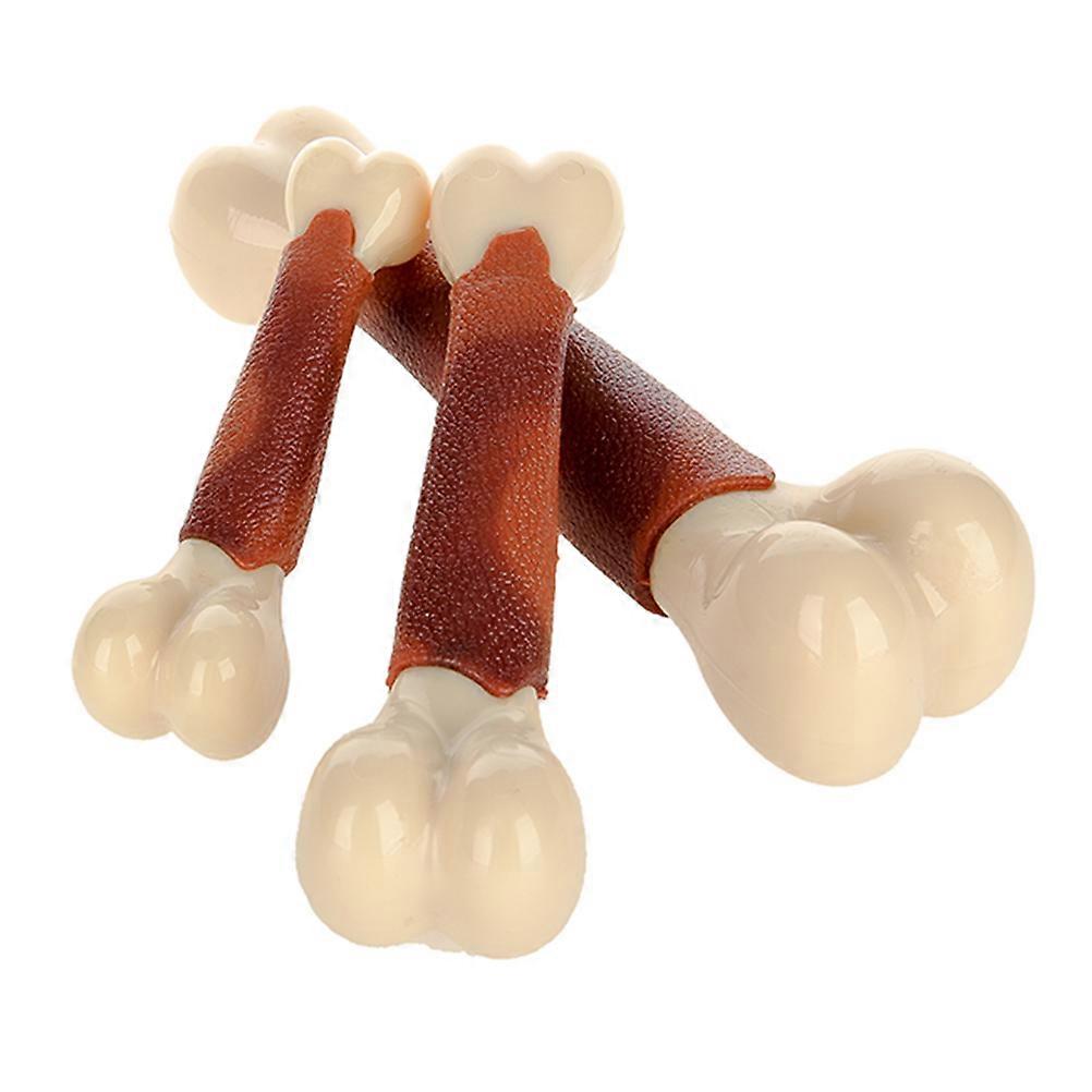 Dog Toy for Pet Chew Training Teeth Cleaning Accessory 19x6cm Nylon Wear-Resistant 1Pack