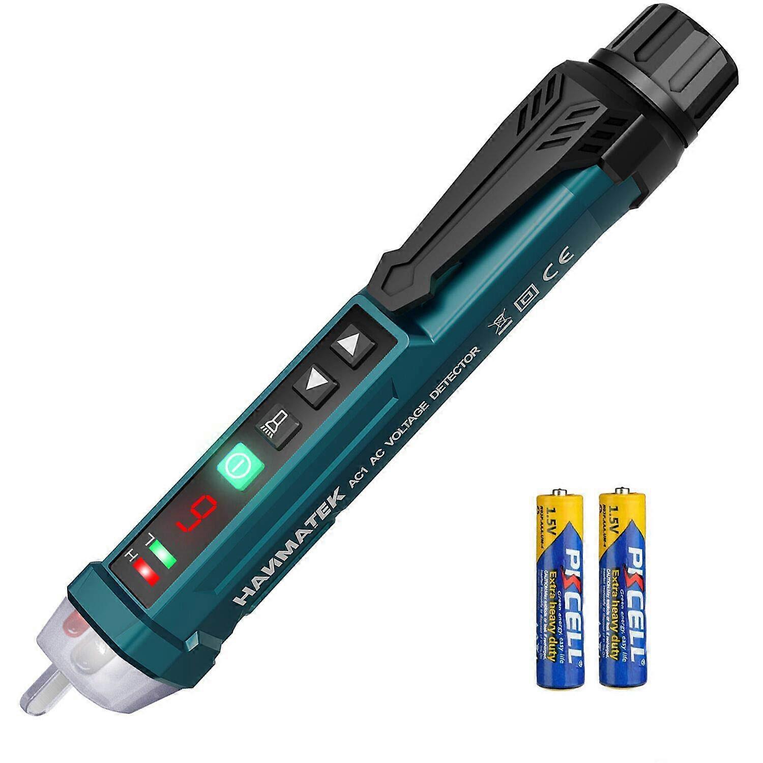 Non-Contact Voltage Detector, LCD Display/Dual Range 12V/48V-1000V