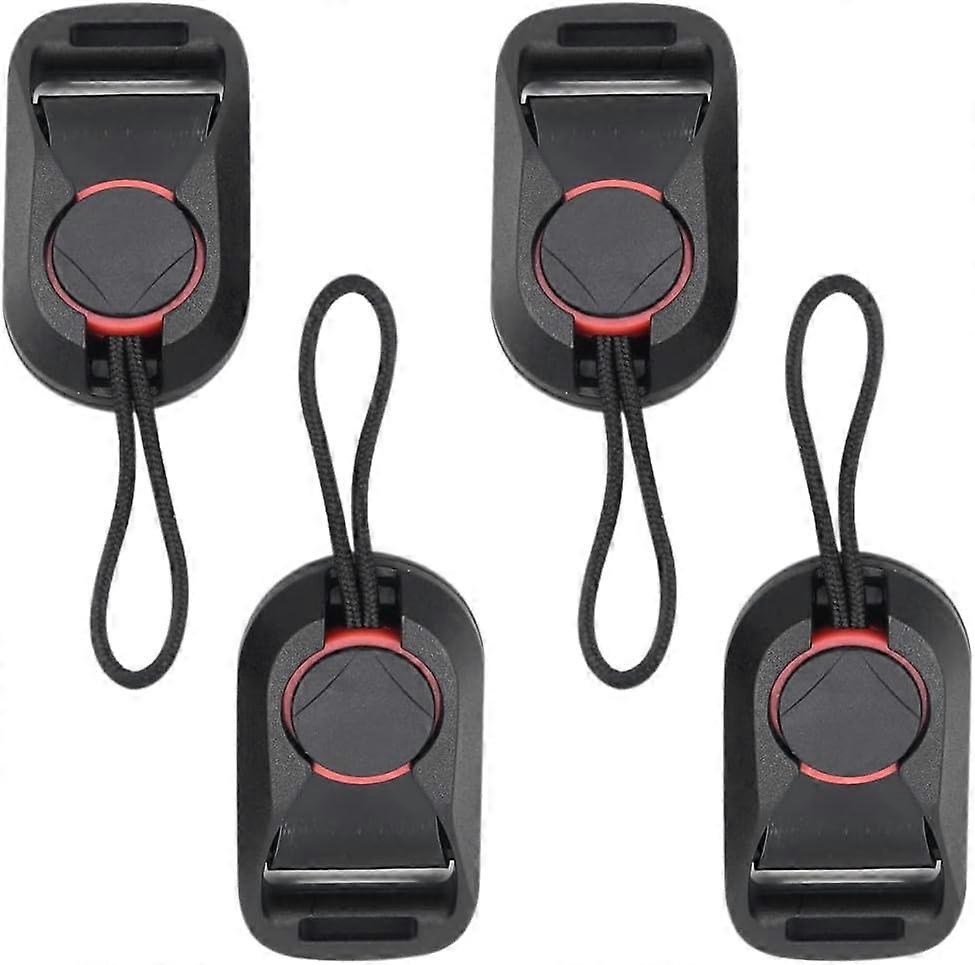 4 pcs Camera Strap Connection Adapter Camera Strap Quick Release Buckle