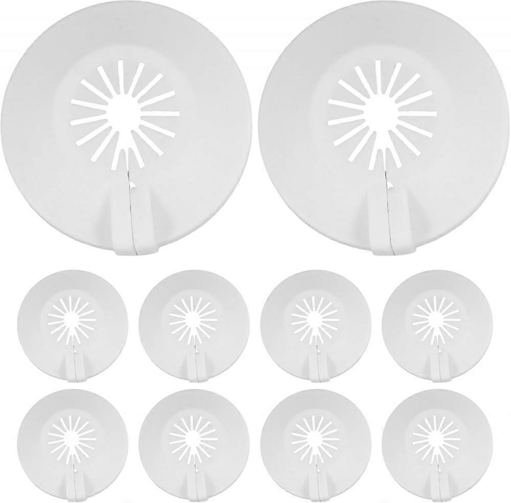 10 stücke Sprinkler Abdeckung Platte Wand Flansch Wand-montiert Rosette Abdeckung Platte