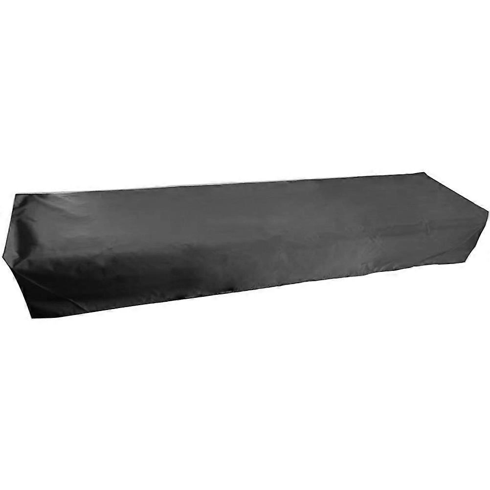 Keyboard Covers Electronic Piano Keyboard Cover Dustproof Function 134x29cm Black 1Pcs