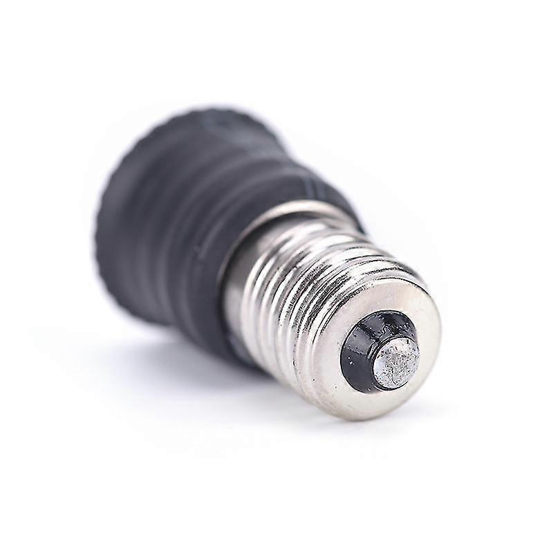 2kpl / 10kpl musta E12 - E14 polttimomuunnin LED-valonpidikkeen sovitinliitäntä