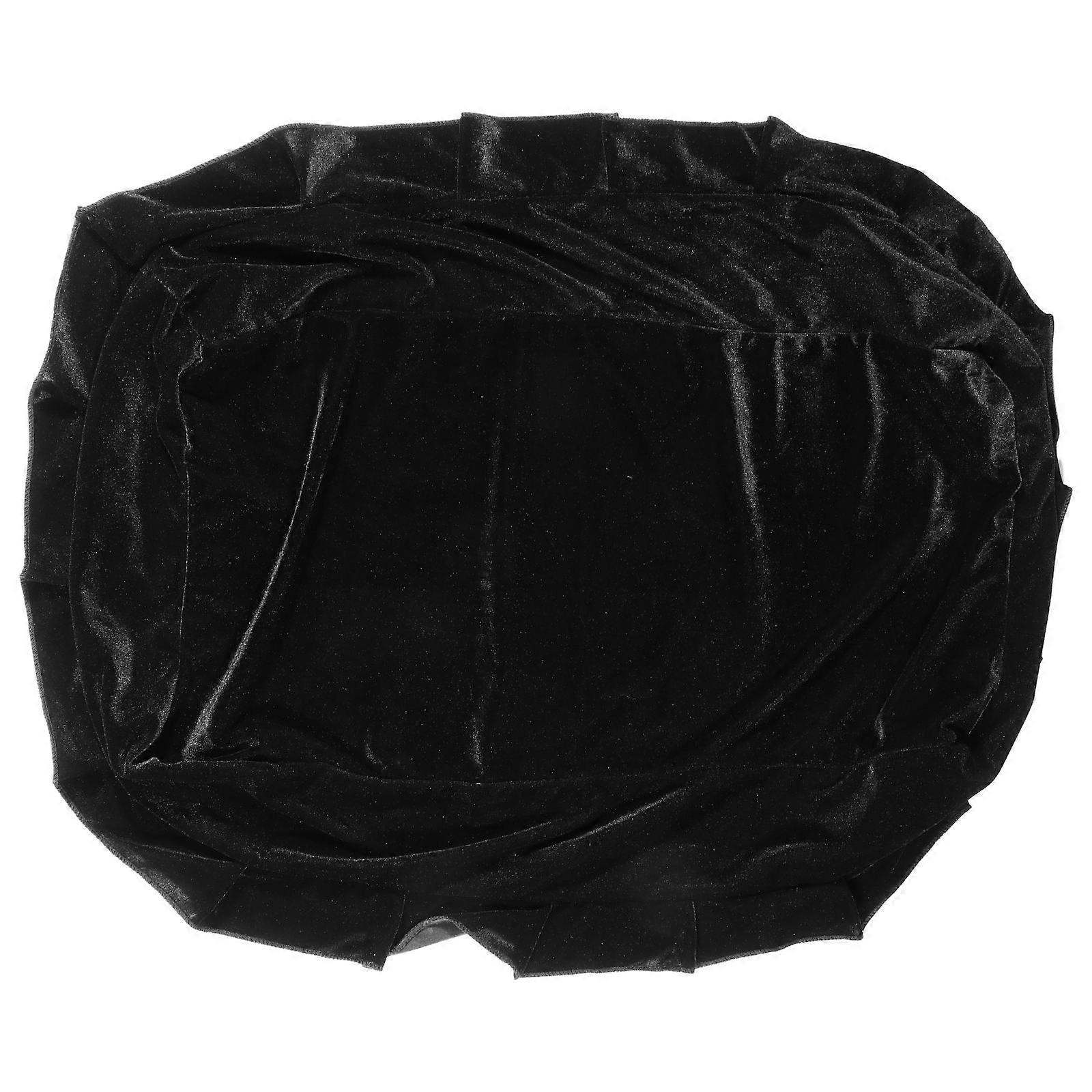 Cushion Covers Elastic Piano Stool Cover for Home and Office Use Rectangular Shape Viscose 1Pcs