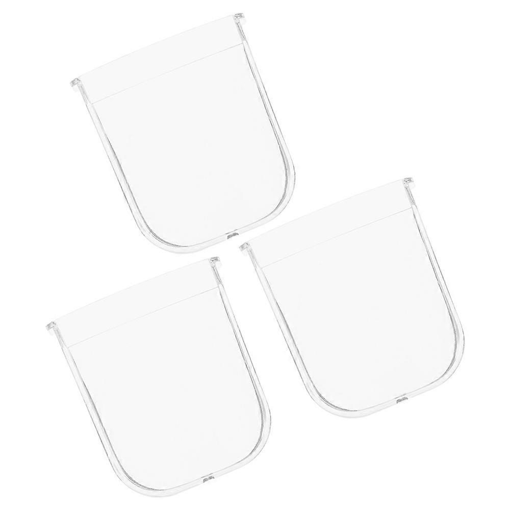 3pcs Pressure Cooker Water Supply Box Transparent Plastic Condensation Cup for Pressure Cookers