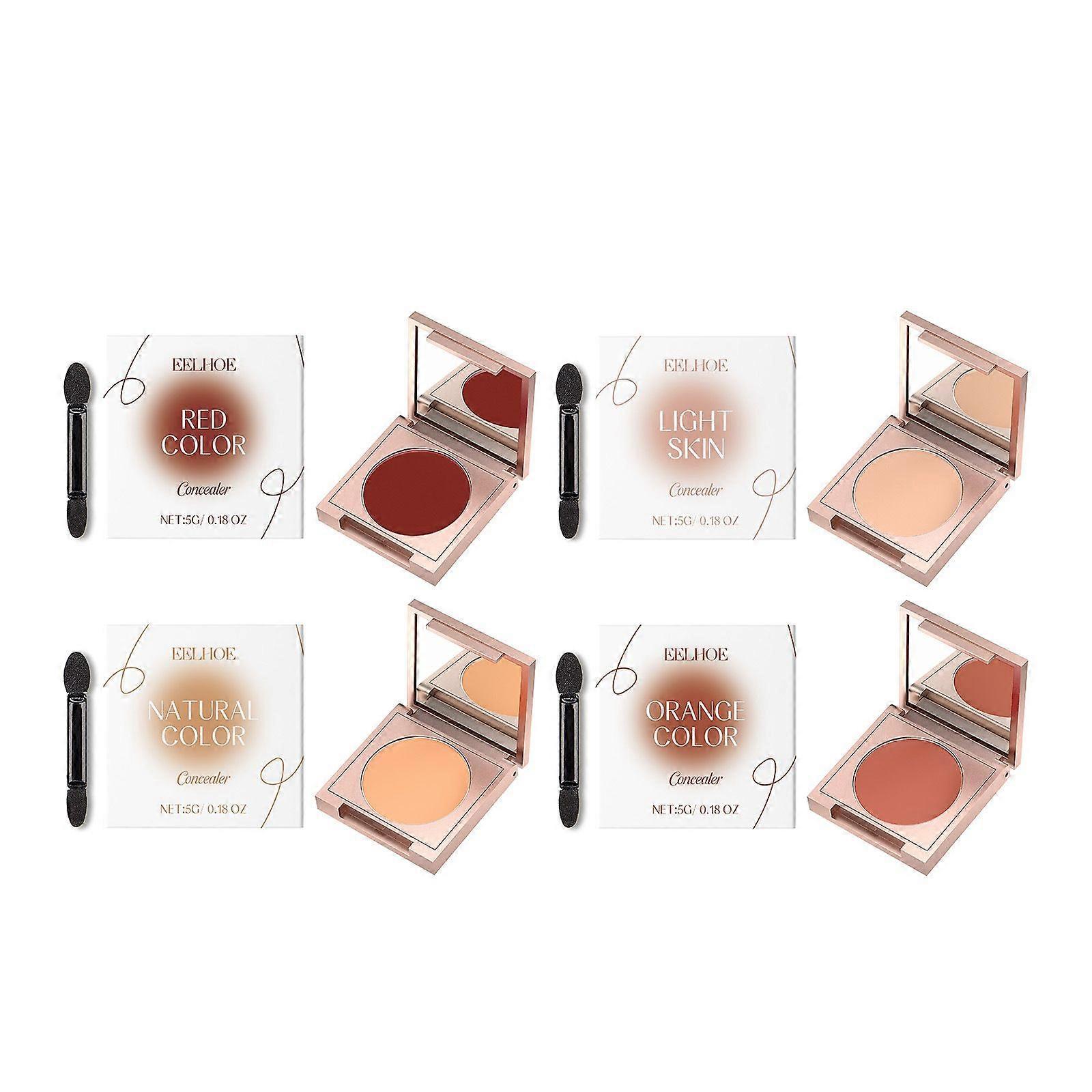 EELHOE Professional Concealer - Lightweight & Long-Lasting Coverage | 4 Shade Options for Flawless Skin Finish