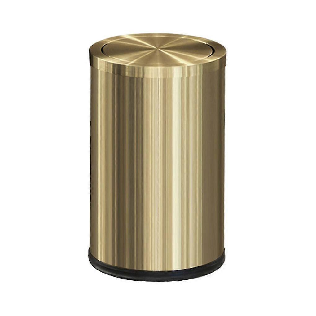 Stainless Steel Garbage Can With 9l Capacity - Durable And Rust-proof